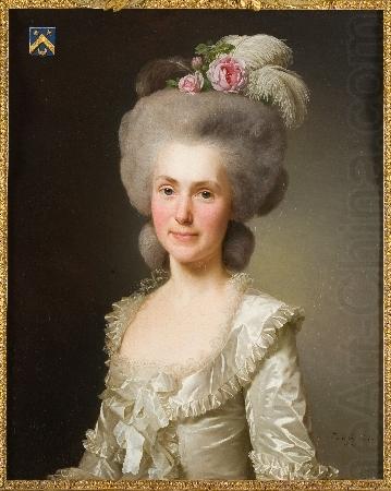 Portrait of Marie Jeanne Jeanne Puissant, Alexandre Roslin